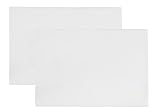ZOLLNER 2er Set Badematten aus Baumwolle, 600 g/qm, ca. 50x70 cm, weiß