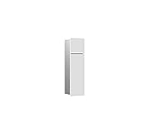 Emco ASIS Pure Unterputz-Schrankmodul für die Klobürstengarnitur, Badezimmerschrank mit Toilettenpapierhalter,…