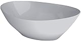 Alpenberger Rundes Weißes Keramik Waschbecken | Waschschale Glänzend Weiß | Aufsatzwaschbecken Schüssel…