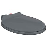 vidaXL Toilettensitz mit Absenkautomatik Softclose Quick-Release WC Sitz Deckel Klodeckel Klositz Klobrille…