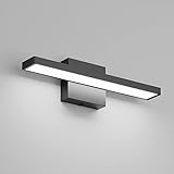 Klighten LED Spiegelleuchte Bad 40cm, 12W IP44 Badezimmer Lampe Wand, Spiegellampe für bad, Badlampe…