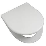 Gala 5151401 WC-Sitz Metropol, glatt, weiß, 45,5 x 37,5 x 5,5 cm
