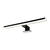 EMKE LED Spiegelleuchte Bad spiegelleuchte schwarz 40cm Spiegellampen für das Bad| 3 Installations Methoden…
