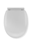 Croydex antibakterieller Toilettensitz mit langsam-schließendem Deckel weiß