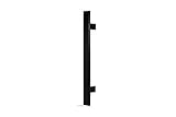 KEYTIGER 81,3 cm quadratische flache Form Stange Edelstahl Modern Zeitgenössisch Eingang Türgriff Handtuchstange…