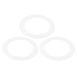 PATIKIL 4.53" ID 6.3" AD Bummelringe für Deckenleuchte 3 Packung Glanz Weiß Scheinwerfer Ring Beleuchtung…