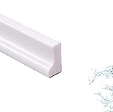 QYDKWK 59 Zoll Dusche Wasserdamm Duschschwelle Silikon Wasserbarriere Selbstklebend Dusche Wasserstopper…