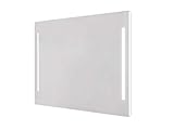 Sieper | Libato Badspiegel mit Beleuchtung 90 x 70 cm, neutralweiß, Lichtspiegel, Leuchtspiegel, Wandspiegel