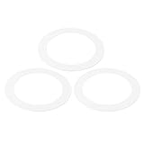 PATIKIL 5" ID 7.48" AD Bummelringe für Deckenleuchte 3 Packung Glanz Weiß Scheinwerfer Ring Beleuchtung…