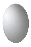Croydex WC101569 Schrank, Aluminium, oval, 1-türig, 53,5 x 78,5 cm