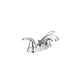Moen 84603 Chrome Two Handle Bathroom Faucet Adler 10,2 cm Centerset 2-Griff Badarmatur