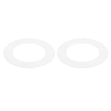 PATIKIL 4.25" ID 6.77" AD Bummelringe für Deckenleuchte 2 Packung Glanz Weiß Scheinwerfer Ring Beleuchtung…
