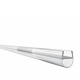 KRAUS Premium Duschdichtung DD-4 Duschtürdichtung für exakt 8mm Glasstärke à 2000mm in transparenter…