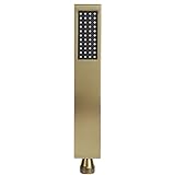 Tissting Duschkopf Hochdruck Dusch Sprayer Einstellbar G1/2 Kupfer Duschspray Universal Duschkopf Badezimmer…