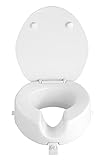 WENKO Premium WC-Sitz Secura - mit Easy-Close Absenkautomatik, Duroplast, 41.5 x 19 x 44 cm, Weiß