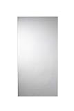 Croydex Kentmere Spiegel, rechteckig, 900 x 450 x 5 mm, Glas, Silber