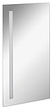 FACKELMANN LED Spiegel linear Mirrors/Wandspiegel mit LED-Beleuchtung/Maße (B x H x T): ca. 40 x 75…