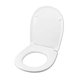 WC-Sitz für HIDRA Loft Erde/Ausgaben Weiß Reißverschluss Edelstahl normal oder verlangsamt Softclose