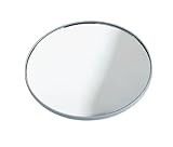 WENKO Kosmetikspiegel, 300 % Vergrößerung, Kunststoff, 12 x 0.5 cm, Chrom
