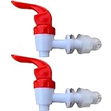 Wasserspender Wasserhahn TIPP 2pcs Kunststoffkühler Wasserhahn Tap Wiederverwendbarer Zapfen Kaltes…