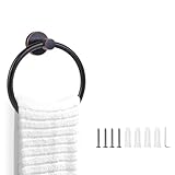 Cilee Ölgeriebener Bronze-Handtuchring für Badezimmer, Badetuchring, Badezimmer-Hardware-Zubehör, Handtuchhalter…