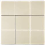 Mosaik Fliese Wand Keramik beige glänzend Fliese WC Badfliese Küchenfliese Wandfliese - MOS23-1201