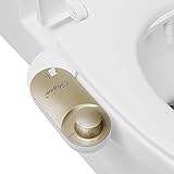 GLIGAM Bidet-Aufsatz für Toilette, nicht-elektrischer Süßwasser-Bidet-Sprüher mit selbstreinigender…