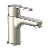 EISL NI075DINNI DIZIANI Wasserhahn fürs Bad in Edelstahl Optik, Einhebelmischer Farbe Nickel mit Ablaufgarnitur,…