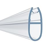 HNNHOME Bath Shower Screen Door Seal For 6-8 mm Glass Up To 18mm Gap by HNNHOME