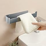Merlvida Handtuchhalter Ohne Bohren 22CM - Selbstklebend/Bohren Handtuchhalter Bad, Handtuchstange aus…
