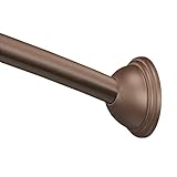 Moen CSR2165OWB 60 in. Fixed Length Curved Shower Rod, Old World Bronze by Moen