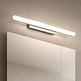 Yafido LED Spiegelleuchte Badleuchte Badlampe Spiegellampe 40CM Neutralweiß Wandleuchte Badezimmer Lampe…