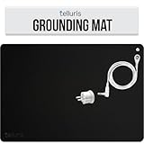 TELLURIS Erdungsmatte - Komfort und antistatischer Schutz - Grounding zur Reduzierung elektromagnetischer…