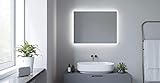 AQUABATOS 80x60 cm Badspiegel mit Beleuchtung Badezimmerspiegel LED Lichtspiegel Wandspiegel Energiesparend.…