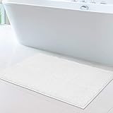 MAYSHINE Chenille-Badematte, rutschfeste Badezimmermatte für Badezimmer, saugfähige und maschinenwaschbare…