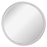FACKELMANN LED Spiegel rund Ø 60 cm Mirrors/Wandspiegel mit umlaufender LED-Beleuchtung/Maße (B x H…