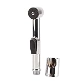 ABS WC Bidet Sprühkopf, Bidet Hand Chrom Chrom Duschkopf Sprüh Bidet Wasserhahn für die persönliche…