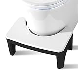 FL HUA Toilettenhocker Klappbar Hoch, Staubfrei und rutschfest WC Hocker Erwachsene und Kinder, Eingedickter…