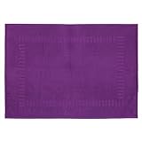 Badteppich Pure violett, Frottee 50 x 70 cm