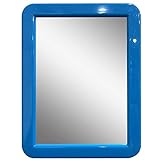 PTY Magnetischer Spiegel für Schulschließfach, Sporthalle, Büroschrank, Werkstatt oder Kühlschrank,…