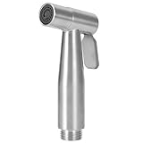 G1/2 WC-Bidet-Sprayer, Hand-Bidet-Sprühkopf, Badausstattung Dusche Badausstattung Dusche aus Edelstahl,…
