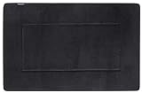 FABBRICA HOME Ultraweiche, extra dicke Badematte aus Memory-Schaumstoff (53,3 x 86,4 cm, schwarz)