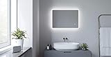 AQUABATOS 70x50 cm Badspiegel mit Beleuchtung Badezimmerspiegel LED Lichtspiegel Wandspiegel Bad Spiegel…