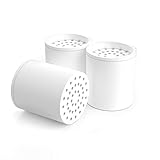 Rainsworth 20-Schichten Filterpatrone für Duschfilter, 3-Pack Ersatzfilterpatrone für Duschkopf Wasserfilter,…