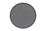 Regenduschkopf D2211R rund - Ø 25,4 cm - Anti-Kalk - Farbe wählbar, Farbe:Schwarz matt