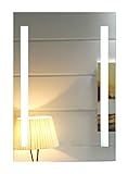 LED-Beleuchtung Badspiegel Badezimmerspiegel Hameln GS055N Lichtspiegel Wandspiegel Kaltweiß Tageslichtweiß…