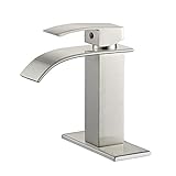 VOTON-B1548 Einhebelmischer für Waschbecken, minimalistisch, für Waschbecken, Wasserhähne mit Abdeckung,…