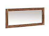 Woodkings® Spiegel Lagos 130x60 cm Echtholz Rahmen Palisander Badspiegel Wandspiegel Badmöbel Badezimmermöbel Massivholz