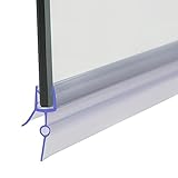 Bath Shower Screen Door Seal For 6-8 mm Glass Up To 22 mm Gap