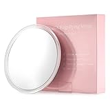 20X Vergrößerungs Spiegel mit 3 Saugnäpfen - Verwendung für Make-up-Spiegel - Zupfen der Augenbrauen…
